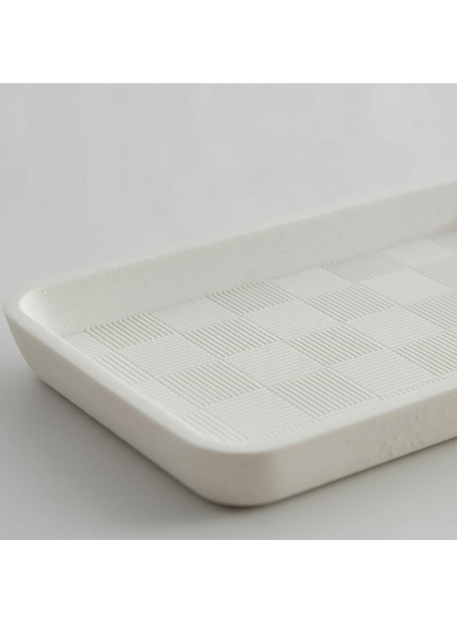 Home Box صينية مناشف بيضاء للمنزل - Image 2